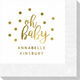 Confetti Dots Oh Baby Napkins Image 2 of 3